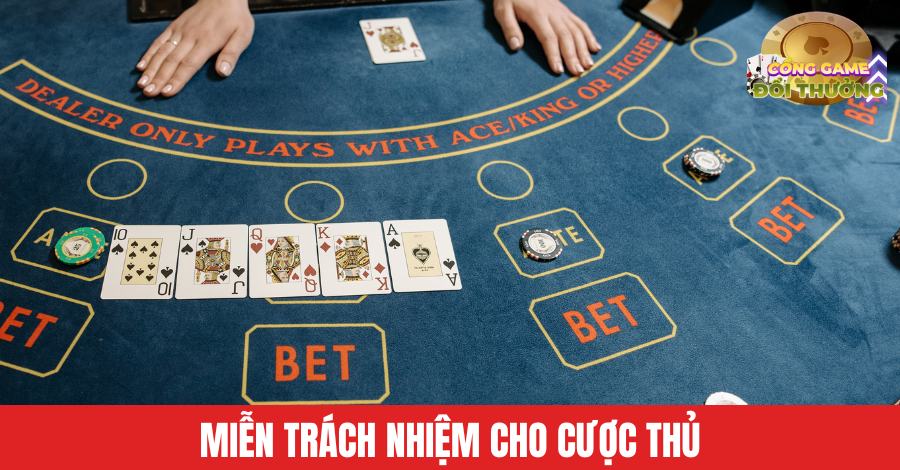 Miễn trách nhiệm cho cược thủ